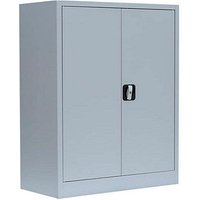 LÜLLMANN Stahlschrank 530310 lichtgrau 80,0 x 38,3 x 100,0 cm, aufgebaut von LÜLLMANN