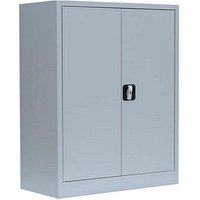 LÜLLMANN Stahlschrank 530310 lichtgrau 80,0 x 38,3 x 100,0 cm, aufgebaut von LÜLLMANN