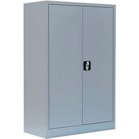 LÜLLMANN Stahlschrank 530320 lichtgrau 92,5 x 42,2 x 120,0 cm, aufgebaut von LÜLLMANN