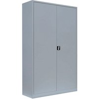 LÜLLMANN Stahlschrank 530370 lichtgrau 120,0 x 42,2 x 195,0 cm, aufgebaut von LÜLLMANN