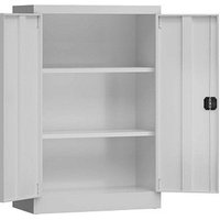 ClassiX Stahlschrank X-530290 lichtgrau 80,0 x 38,0 x 120,0 cm, aufgebaut von ClassiX