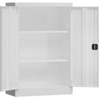 ClassiX Stahlschrank X-530297 signalweiß 80,0 x 38,0 x 120,0 cm, aufgebaut von ClassiX