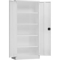 ClassiX Stahlschrank X-530337 signalweiß 80,0 x 38,0 x 180,0 cm, aufgebaut von ClassiX