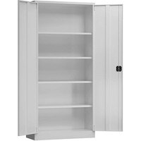 ClassiX Stahlschrank X-530350 lichtgrau 92,0 x 50,0 x 194,5 cm, aufgebaut von ClassiX