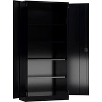 ClassiX Stahlschrank X-530359 tiefschwarz 92,0 x 50,0 x 194,5 cm, aufgebaut ClassiX Stahlschrank X-530359 tiefschwarz 92,0 x 50,0 x 194,5 cm, aufgebaut von ClassiX