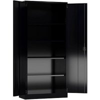 ClassiX Stahlschrank X-530369 tiefschwarz 92,0 x 60,0 x 194,5 cm, aufgebaut ClassiX Stahlschrank X-530369 tiefschwarz 92,0 x 60,0 x 194,5 cm, aufgebaut von ClassiX