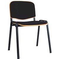 LÜLLMANN Stapelstühle 225470 schwarz Stoff, 1 St. von LÜLLMANN