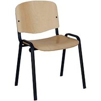 LÜLLMANN Stapelstuhl 225400 buche Holz, 1 St. von LÜLLMANN