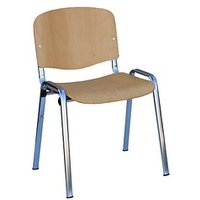 LÜLLMANN Stapelstuhl 225403 buche Holz, 1 St. von LÜLLMANN