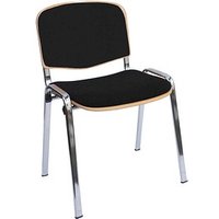 LÜLLMANN Stapelstuhl 225480 schwarz Stoff, 1 St. von LÜLLMANN