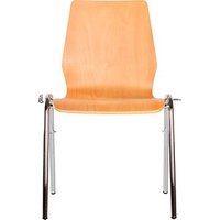 LÜLLMANN Stapelstuhl 225500 buche Holz, 1 St. von LÜLLMANN