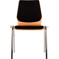 LÜLLMANN Stapelstuhl 225560 buche, schwarz Holz, 1 St. von LÜLLMANN