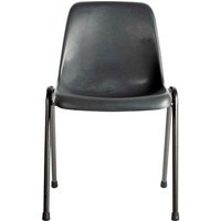 LÜLLMANN Stapelstuhl 230100 dunkelgrau Kunststoff, 1 St. von LÜLLMANN