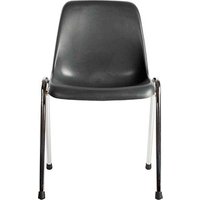 LÜLLMANN Stapelstuhl Premium 230110 dunkelgrau Kunststoff, 1 St. von LÜLLMANN