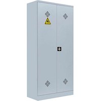 LÜLLMANN Umweltschrank 566250 lichtgrau 4 Fachböden 91,6 x 42,2 x 195,0 cm, aufgebaut, 1 St. von LÜLLMANN