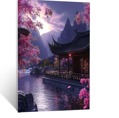Architektur Malen Nach Zahlen Erwachsene, Malen nach Zahlen auf Leinwand mit Pinsel und Acrylfarben 70 x 50cm DIY Basteln Erwachsene Leinwand Bilder Sonnenuntergang für Wanddeko Wohnzimmer LSJ-5516 Architektur Malen Nach Zahlen Erwachsene, Malen nach Zahlen auf Leinwand mit Pinsel und Acrylfarben 70 x 50cm DIY Basteln Erwachsene Leinwand Bilder Sonnenuntergang für Wanddeko Wohnzimmer LSJ-5516 von LUESSJAO