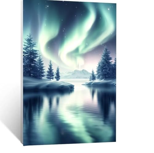 Aurora Malen Nach Zahlen Erwachsene, Malen nach Zahlen auf Leinwand mit Pinsel und Acrylfarben 80x110 cm DIY Basteln Erwachsene Leinwand Bilder Schneeberg für Wanddeko Wohnzimmer Geschenke LSJ-0745 Aurora Malen Nach Zahlen Erwachsene, Malen nach Zahlen auf Leinwand mit Pinsel und Acrylfarben 80x110 cm DIY Basteln Erwachsene Leinwand Bilder Schneeberg für Wanddeko Wohnzimmer Geschenke LSJ-0745 von LUESSJAO