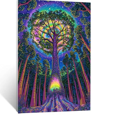 Baum Malen Nach Zahlen Erwachsene, Malen nach Zahlen auf Leinwand mit Pinsel und Acrylfarben 50x35cm DIY Basteln Erwachsene Leinwand Bilder Landschaft für Wanddeko Wohnzimmer Geschenke LSJ-8506 Baum Malen Nach Zahlen Erwachsene, Malen nach Zahlen auf Leinwand mit Pinsel und Acrylfarben 50x35cm DIY Basteln Erwachsene Leinwand Bilder Landschaft für Wanddeko Wohnzimmer Geschenke LSJ-8506 von LUESSJAO