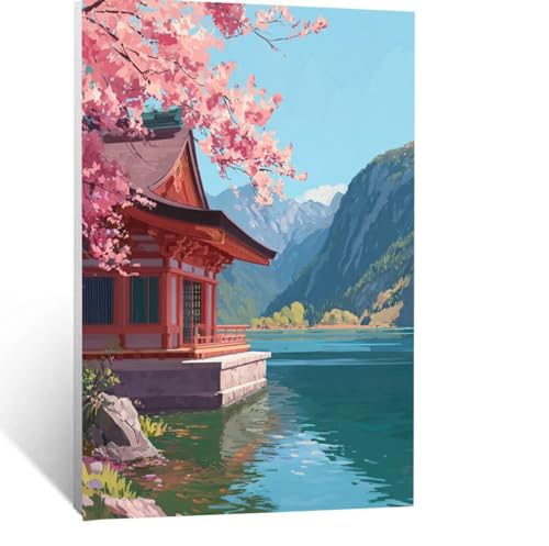 Berg Malen Nach Zahlen Erwachsene, Malen nach Zahlen auf Leinwand mit Pinsel und Acrylfarben 70 x 50 cm DIY Basteln Erwachsene Leinwand Bilder Architektur für Wanddeko Wohnzimmer Geschenke LSJ-7254 Berg Malen Nach Zahlen Erwachsene, Malen nach Zahlen auf Leinwand mit Pinsel und Acrylfarben 70 x 50 cm DIY Basteln Erwachsene Leinwand Bilder Architektur für Wanddeko Wohnzimmer Geschenke LSJ-7254 von LUESSJAO