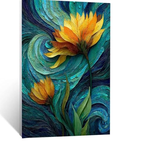 Blume Malen Nach Zahlen Erwachsene, Malen nach Zahlen auf Leinwand mit Pinsel und Acrylfarben 110x80CM DIY Basteln Erwachsene Leinwand Bilder Abstrakt für Wanddeko Wohnzimmer Geschenke LSJ-0569 Blume Malen Nach Zahlen Erwachsene, Malen nach Zahlen auf Leinwand mit Pinsel und Acrylfarben 110x80CM DIY Basteln Erwachsene Leinwand Bilder Abstrakt für Wanddeko Wohnzimmer Geschenke LSJ-0569 von LUESSJAO