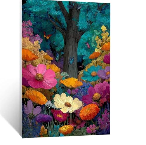 Blume Malen Nach Zahlen Erwachsene, Malen nach Zahlen auf Leinwand mit Pinsel und Acrylfarben 120 x 90CM DIY Basteln Erwachsene Leinwand Bilder Schmetterling für Wanddeko Wohnzimmer Geschenke LSJ-0130 Blume Malen Nach Zahlen Erwachsene, Malen nach Zahlen auf Leinwand mit Pinsel und Acrylfarben 120 x 90CM DIY Basteln Erwachsene Leinwand Bilder Schmetterling für Wanddeko Wohnzimmer Geschenke LSJ-0130 von LUESSJAO