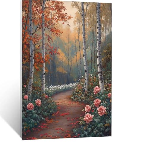 Blume Malen Nach Zahlen Erwachsene, Malen nach Zahlen auf Leinwand mit Pinsel und Acrylfarben 80 x 110 CM DIY Basteln Erwachsene Leinwand Bilder Baum für Deko Wohnzimmer Geschenke für Frauen LSJ-1493 Blume Malen Nach Zahlen Erwachsene, Malen nach Zahlen auf Leinwand mit Pinsel und Acrylfarben 80 x 110 CM DIY Basteln Erwachsene Leinwand Bilder Baum für Deko Wohnzimmer Geschenke für Frauen LSJ-1493 von LUESSJAO