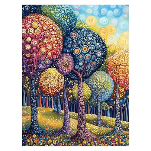 Bunt Malen Nach Zahlen Erwachsene, Malen Nach Zahlen auf Leinwand mit Pinsel und Acrylfarben 135x100 CM DIY Basteln Erwachsene Leinwand Bilder PflanZen für Deko Wohnzimmer Geschenke für Frauen LSJ5656 von LUESSJAO