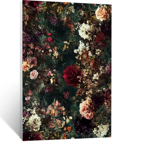 Diamond Painting Erwachsene, DIY Diamant Painting Bilder Blume, Vollbohrer PflanZen Diamant Malerei Malen Nach Zahlen Cross Stickerei Bastelset Erwachsene, für Home Deko Wohnzimmer 80 x 110 CM LSJ4837 von LUESSJAO