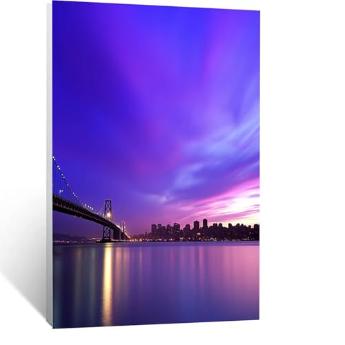 Diamond Painting Erwachsene, DIY Diamant Painting Bilder Brücke, Vollbohrer Nachtansicht Diamant Malerei Malen Nach Zahlen Cross Stickerei Bastelset Erwachsene, für Deko Wohnzimmer 60 x 80 cm LSJ4327 Diamond Painting Erwachsene, DIY Diamant Painting Bilder Brücke, Vollbohrer Nachtansicht Diamant Malerei Malen Nach Zahlen Cross Stickerei Bastelset Erwachsene, für Deko Wohnzimmer 60 x 80 cm LSJ4327 von LUESSJAO