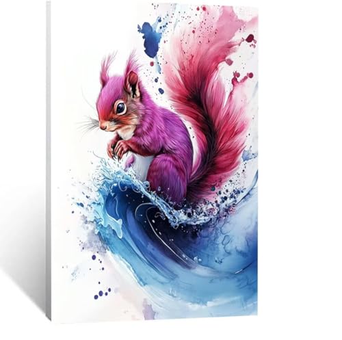 Eichhörnchen Malen Nach Zahlen Erwachsene, Malen nach Zahlen auf Leinwand mit Pinsel und Acrylfarben 50x35CM DIY Basteln Erwachsene Leinwand Bilder Abstrakt für Wanddeko Wohnzimmer Geschenke LSJ-7428 Eichhörnchen Malen Nach Zahlen Erwachsene, Malen nach Zahlen auf Leinwand mit Pinsel und Acrylfarben 50x35CM DIY Basteln Erwachsene Leinwand Bilder Abstrakt für Wanddeko Wohnzimmer Geschenke LSJ-7428 von LUESSJAO