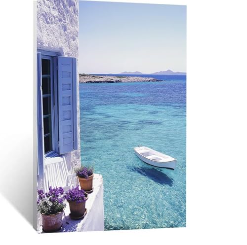 Fensterbank Malen Nach Zahlen Erwachsene, Malen nach Zahlen auf Leinwand mit Pinsel und Acrylfarben 110x80CM DIY Basteln Erwachsene Leinwand Bilder Boot für Wanddeko Wohnzimmer Geschenke LSJ-0855 Fensterbank Malen Nach Zahlen Erwachsene, Malen nach Zahlen auf Leinwand mit Pinsel und Acrylfarben 110x80CM DIY Basteln Erwachsene Leinwand Bilder Boot für Wanddeko Wohnzimmer Geschenke LSJ-0855 von LUESSJAO
