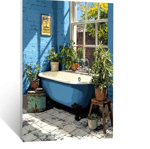Fensterbank Malen Nach Zahlen Erwachsene, Malen nach Zahlen auf Leinwand mit Pinsel und Acrylfarben 135 x 100CM DIY Basteln Erwachsene Leinwand Bilder Badezimmer für Wanddeko Wohnzimmer LSJ-0989 Fensterbank Malen Nach Zahlen Erwachsene, Malen nach Zahlen auf Leinwand mit Pinsel und Acrylfarben 135 x 100CM DIY Basteln Erwachsene Leinwand Bilder Badezimmer für Wanddeko Wohnzimmer LSJ-0989 von LUESSJAO