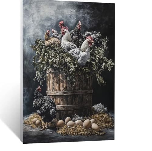 Huhn Malen Nach Zahlen Erwachsene, Malen nach Zahlen auf Leinwand mit Pinsel und Acrylfarben 150 x 100cm DIY Basteln Erwachsene Leinwand Bilder Tier für Deko Wohnzimmer Geschenke für Frauen LSJ-1232 Huhn Malen Nach Zahlen Erwachsene, Malen nach Zahlen auf Leinwand mit Pinsel und Acrylfarben 150 x 100cm DIY Basteln Erwachsene Leinwand Bilder Tier für Deko Wohnzimmer Geschenke für Frauen LSJ-1232 von LUESSJAO
