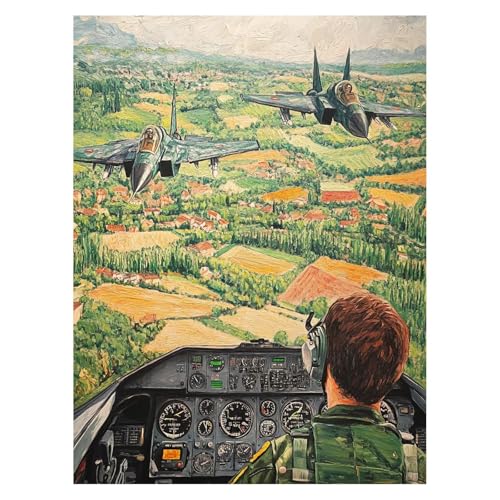 Kämpfer Malen Nach Zahlen Erwachsene, Malen Nach Zahlen auf Leinwand mit Pinsel und Acrylfarben 55 x 40 cm DIY Basteln Erwachsene Leinwand Bilder Landschaft für Wanddeko Wohnzimmer Geschenke LSJ-6986 von LUESSJAO