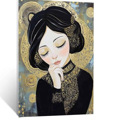 Malen Nach Zahlen Erwachsene Abstrakt Malen Nach Zahlen Kinder Frau mit Pinsel und Wasserdicht Leinwand Acrylfarben Set, Diy Set Erwachsene Bilder 70x50CM für Zimmer Deko Geschenke für Frauen LSJ-5571 Malen Nach Zahlen Erwachsene Abstrakt Malen Nach Zahlen Kinder Frau mit Pinsel und Wasserdicht Leinwand Acrylfarben Set, Diy Set Erwachsene Bilder 70x50CM für Zimmer Deko Geschenke für Frauen LSJ-5571 von LUESSJAO