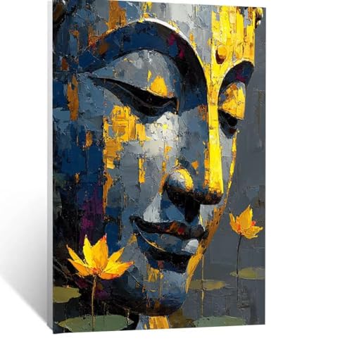 Malen Nach Zahlen Erwachsene Abstrakt Malen Nach Zahlen Kinder Gesicht mit Pinsel und Wasserdicht Leinwand Acrylfarben Set, Diy Set Erwachsene Bilder 100x135 CM für Zimmer Deko Geschenke LSJ-2056 von LUESSJAO