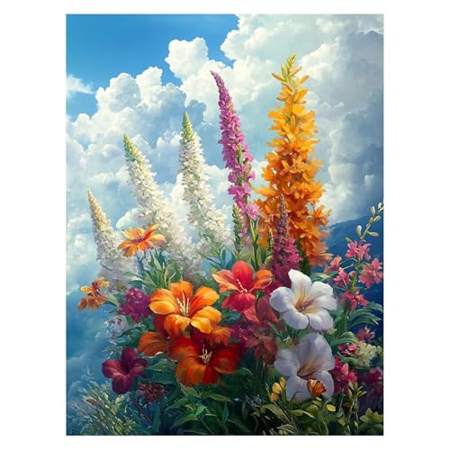 Malen Nach Zahlen Erwachsene Blume Malen Nach Zahlen Kinder Blumen mit Pinsel und Wasserdicht Leinwand Acrylfarben Set, Diy Set Erwachsene Bilder 40 x 55 cm Zimmer Deko Geschenke für Frauen LSJ-6415 Malen Nach Zahlen Erwachsene Blume Malen Nach Zahlen Kinder Blumen mit Pinsel und Wasserdicht Leinwand Acrylfarben Set, Diy Set Erwachsene Bilder 40 x 55 cm Zimmer Deko Geschenke für Frauen LSJ-6415 von LUESSJAO