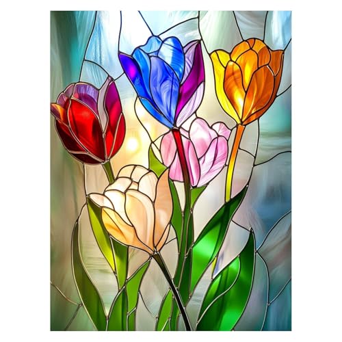 Malen Nach Zahlen Erwachsene Blume Malen Nach Zahlen Kinder Glas mit Pinsel und Wasserdicht Leinwand Acrylfarben Set, Diy Set Erwachsene Bilder 70x95cm für Deko Wohnzimmer Geschenke für Frauen LSJ6986 Malen Nach Zahlen Erwachsene Blume Malen Nach Zahlen Kinder Glas mit Pinsel und Wasserdicht Leinwand Acrylfarben Set, Diy Set Erwachsene Bilder 70x95cm für Deko Wohnzimmer Geschenke für Frauen LSJ6986 von LUESSJAO