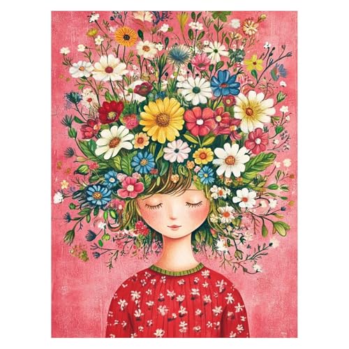 Malen Nach Zahlen Erwachsene Blume Malen Nach Zahlen Kinder PflanZen mit Pinsel und Wasserdicht Leinwand Acrylfarben Set, Diy Set Erwachsene Bilder 30 x 40cm Zimmer Deko Geschenke für Frauen LSJ-6456 Malen Nach Zahlen Erwachsene Blume Malen Nach Zahlen Kinder PflanZen mit Pinsel und Wasserdicht Leinwand Acrylfarben Set, Diy Set Erwachsene Bilder 30 x 40cm Zimmer Deko Geschenke für Frauen LSJ-6456 von LUESSJAO