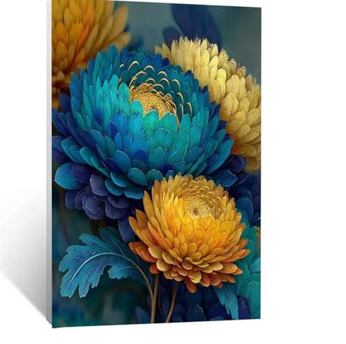 Malen Nach Zahlen Erwachsene Blume Malen Nach Zahlen Kinder Pflanzen mit Pinsel und Wasserdicht Leinwand Acrylfarben Set, Diy Set Erwachsene Bilder 30x40 cm für Deko Wohnzimmer Geschenke LSJ-0024 Malen Nach Zahlen Erwachsene Blume Malen Nach Zahlen Kinder Pflanzen mit Pinsel und Wasserdicht Leinwand Acrylfarben Set, Diy Set Erwachsene Bilder 30x40 cm für Deko Wohnzimmer Geschenke LSJ-0024 von LUESSJAO