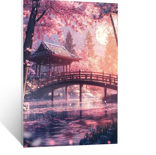 Malen Nach Zahlen Erwachsene Brücke Malen Nach Zahlen Kinder Mond mit Pinsel und Wasserdicht Leinwand Acrylfarben Set, Diy Set Erwachsene Bilder 60x80cm für Zimmer Deko Geschenke für Frauen LSJ-4296 Malen Nach Zahlen Erwachsene Brücke Malen Nach Zahlen Kinder Mond mit Pinsel und Wasserdicht Leinwand Acrylfarben Set, Diy Set Erwachsene Bilder 60x80cm für Zimmer Deko Geschenke für Frauen LSJ-4296 von LUESSJAO