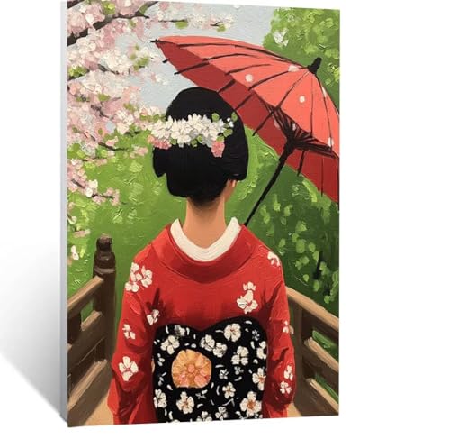 Malen Nach Zahlen Erwachsene Frau Malen Nach Zahlen Kinder Kirschblüten mit Pinsel und Wasserdicht Leinwand Acrylfarben Set, Diy Set Erwachsene Bilder 100x150 CM für Zimmer Deko Geschenke LSJ-1199 Malen Nach Zahlen Erwachsene Frau Malen Nach Zahlen Kinder Kirschblüten mit Pinsel und Wasserdicht Leinwand Acrylfarben Set, Diy Set Erwachsene Bilder 100x150 CM für Zimmer Deko Geschenke LSJ-1199 von LUESSJAO