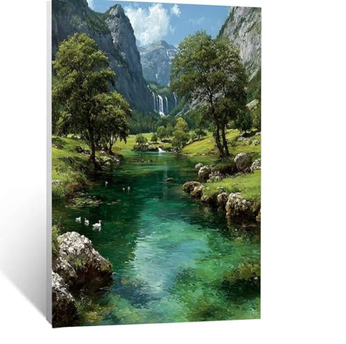 Malen Nach Zahlen Erwachsene Landschaft Malen Nach Zahlen Kinder Baum mit Pinsel und Wasserdicht Leinwand Acrylfarben Set, Diy Set Erwachsene Bilder 135 x 100CM für Zimmer Deko Geschenke LSJ-0274 Malen Nach Zahlen Erwachsene Landschaft Malen Nach Zahlen Kinder Baum mit Pinsel und Wasserdicht Leinwand Acrylfarben Set, Diy Set Erwachsene Bilder 135 x 100CM für Zimmer Deko Geschenke LSJ-0274 von LUESSJAO