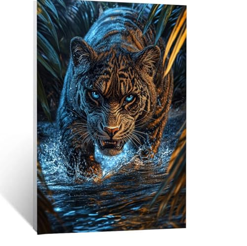 Malen Nach Zahlen Erwachsene Leopard Malen Nach Zahlen Kinder Tier mit Pinsel und Wasserdicht Leinwand Acrylfarben Set, Diy Set Erwachsene Bilder 80 x 60 CM für Deko Wohnzimmer Geschenke LSJ-5264 Malen Nach Zahlen Erwachsene Leopard Malen Nach Zahlen Kinder Tier mit Pinsel und Wasserdicht Leinwand Acrylfarben Set, Diy Set Erwachsene Bilder 80 x 60 CM für Deko Wohnzimmer Geschenke LSJ-5264 von LUESSJAO