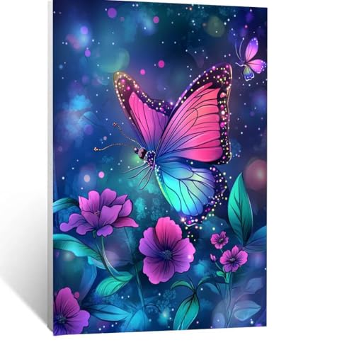 Malen Nach Zahlen Erwachsene Schmetterling Malen Nach Zahlen Kinder Tier mit Pinsel und Wasserdicht Leinwand Acrylfarben Set, Diy Set Erwachsene Bilder 150x100 cm für Zimmer Deko Geschenke LSJ-0957 Malen Nach Zahlen Erwachsene Schmetterling Malen Nach Zahlen Kinder Tier mit Pinsel und Wasserdicht Leinwand Acrylfarben Set, Diy Set Erwachsene Bilder 150x100 cm für Zimmer Deko Geschenke LSJ-0957 von LUESSJAO