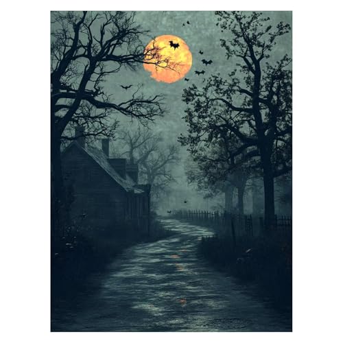 Malen Nach Zahlen Erwachsene Straßenansicht Malen Nach Zahlen Kinder Nachtansicht mit Pinsel und Wasserdicht Leinwand Acrylfarben Set, Diy Set Erwachsene Bilder 30x40 Cm für Deko Wohnzimmer LSJ-6986 von LUESSJAO