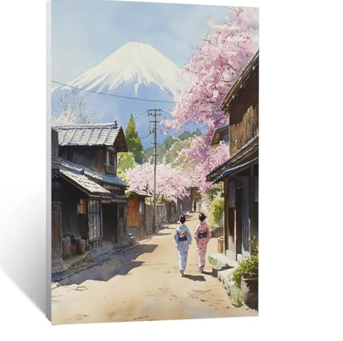Malen Nach Zahlen Erwachsene Vulkan Fuji Malen Nach Zahlen Kinder Frau mit Pinsel und Wasserdicht Leinwand Acrylfarben Set, Diy Set Erwachsene Bilder 35x50 cm für Zimmer Deko Geschenke LSJ-4887 Malen Nach Zahlen Erwachsene Vulkan Fuji Malen Nach Zahlen Kinder Frau mit Pinsel und Wasserdicht Leinwand Acrylfarben Set, Diy Set Erwachsene Bilder 35x50 cm für Zimmer Deko Geschenke LSJ-4887 von LUESSJAO