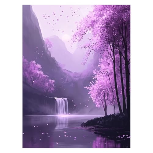 Malen Nach Zahlen Erwachsene Wasserfall Malen Nach Zahlen Kinder Landschaft mit Pinsel und Wasserdicht Leinwand Acrylfarben Set, Diy Set Erwachsene Bilder 30x40cm Deko Wohnzimmer Geschenke LSJ-6386 Malen Nach Zahlen Erwachsene Wasserfall Malen Nach Zahlen Kinder Landschaft mit Pinsel und Wasserdicht Leinwand Acrylfarben Set, Diy Set Erwachsene Bilder 30x40cm Deko Wohnzimmer Geschenke LSJ-6386 von LUESSJAO