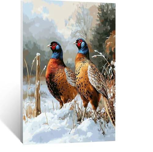 Malen Nach Zahlen Erwachsene Winter Malen Nach Zahlen Kinder Tier mit Pinsel und Wasserdicht Leinwand Acrylfarben Set, Diy Set Erwachsene Bilder 40 x 30 cm für Zimmer Deko Geschenke für Frauen LSJ7394 Malen Nach Zahlen Erwachsene Winter Malen Nach Zahlen Kinder Tier mit Pinsel und Wasserdicht Leinwand Acrylfarben Set, Diy Set Erwachsene Bilder 40 x 30 cm für Zimmer Deko Geschenke für Frauen LSJ7394 von LUESSJAO