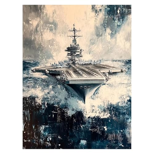 Meer Malen Nach Zahlen Erwachsene, Malen Nach Zahlen auf Leinwand mit Pinsel und Acrylfarben 55x40 CM DIY Basteln Erwachsene Leinwand Bilder Flugzeugträger für Zimmer Deko Geschenke für Frauen LSJ6492 Meer Malen Nach Zahlen Erwachsene, Malen Nach Zahlen auf Leinwand mit Pinsel und Acrylfarben 55x40 CM DIY Basteln Erwachsene Leinwand Bilder Flugzeugträger für Zimmer Deko Geschenke für Frauen LSJ6492 von LUESSJAO